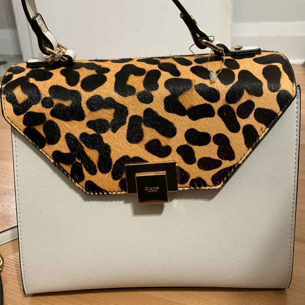 Leopard print purse